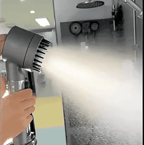 Yeni Nesil Start Stoplu, Masajlı, Ayarlanabilir Dereceli, Arıtmalı, Krom Kaplı Duş Başlığı